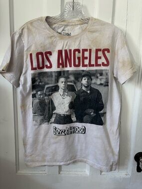 Boyz N the Hood Los Angeles Graphic Tee - White/Red